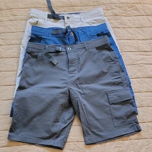 Gerry Weber Charcoal and Navy Cargo Shorts